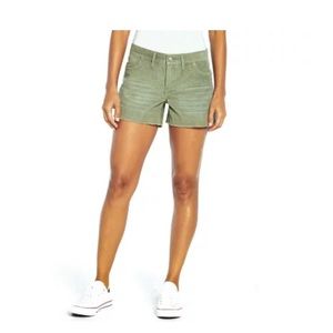 Gap Ladies Corduroy Shorts Size 12 Green NWT